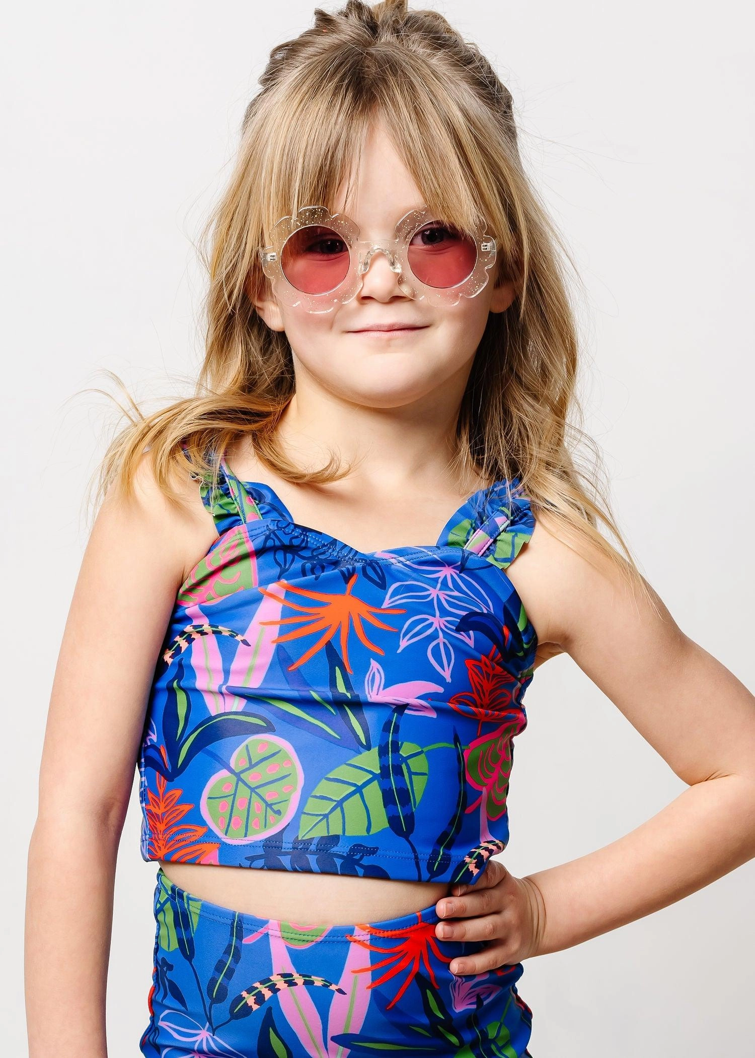Midnight Jungle | Mini Ripple Top
