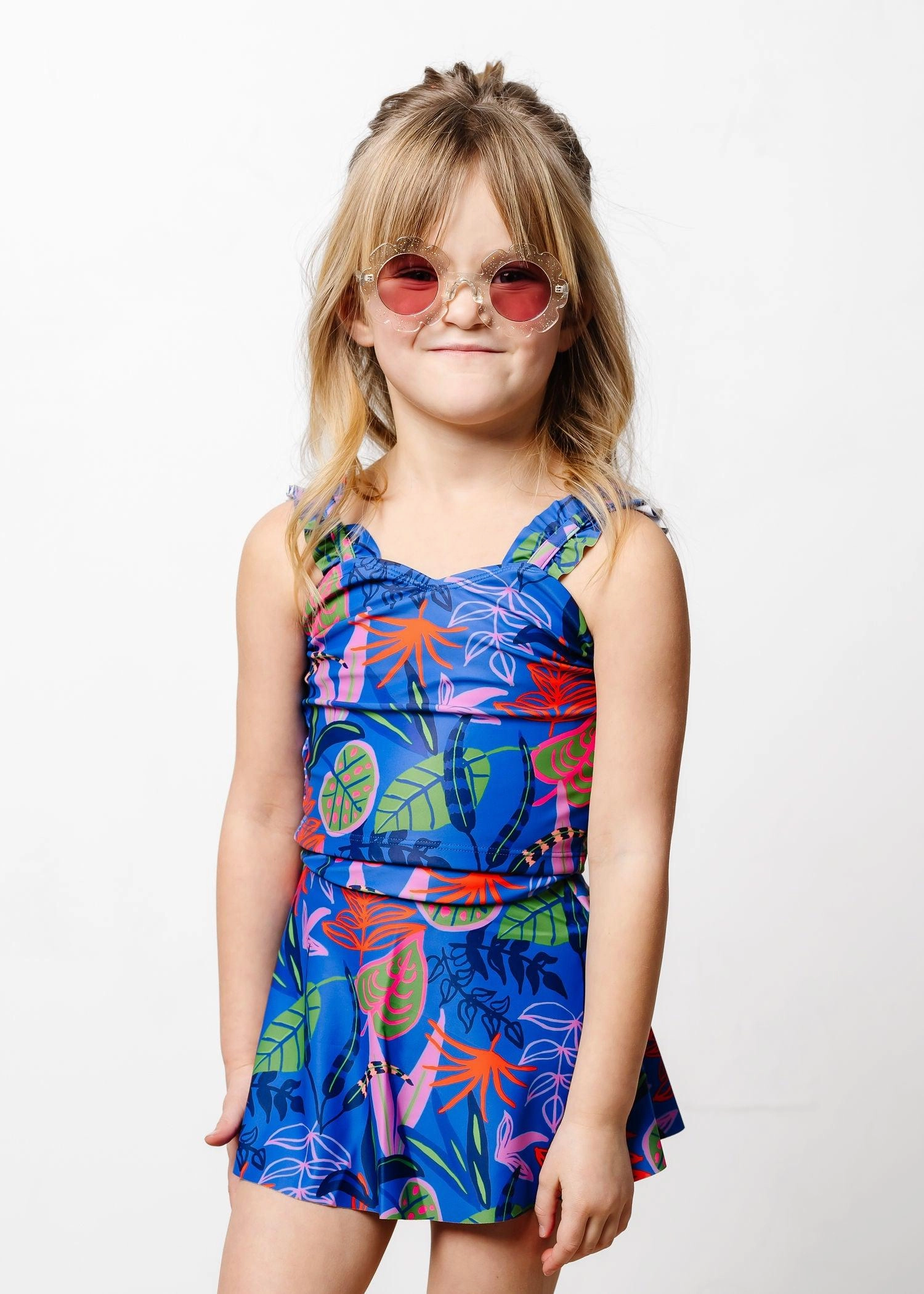Midnight Jungle | Mini Ripple Top
