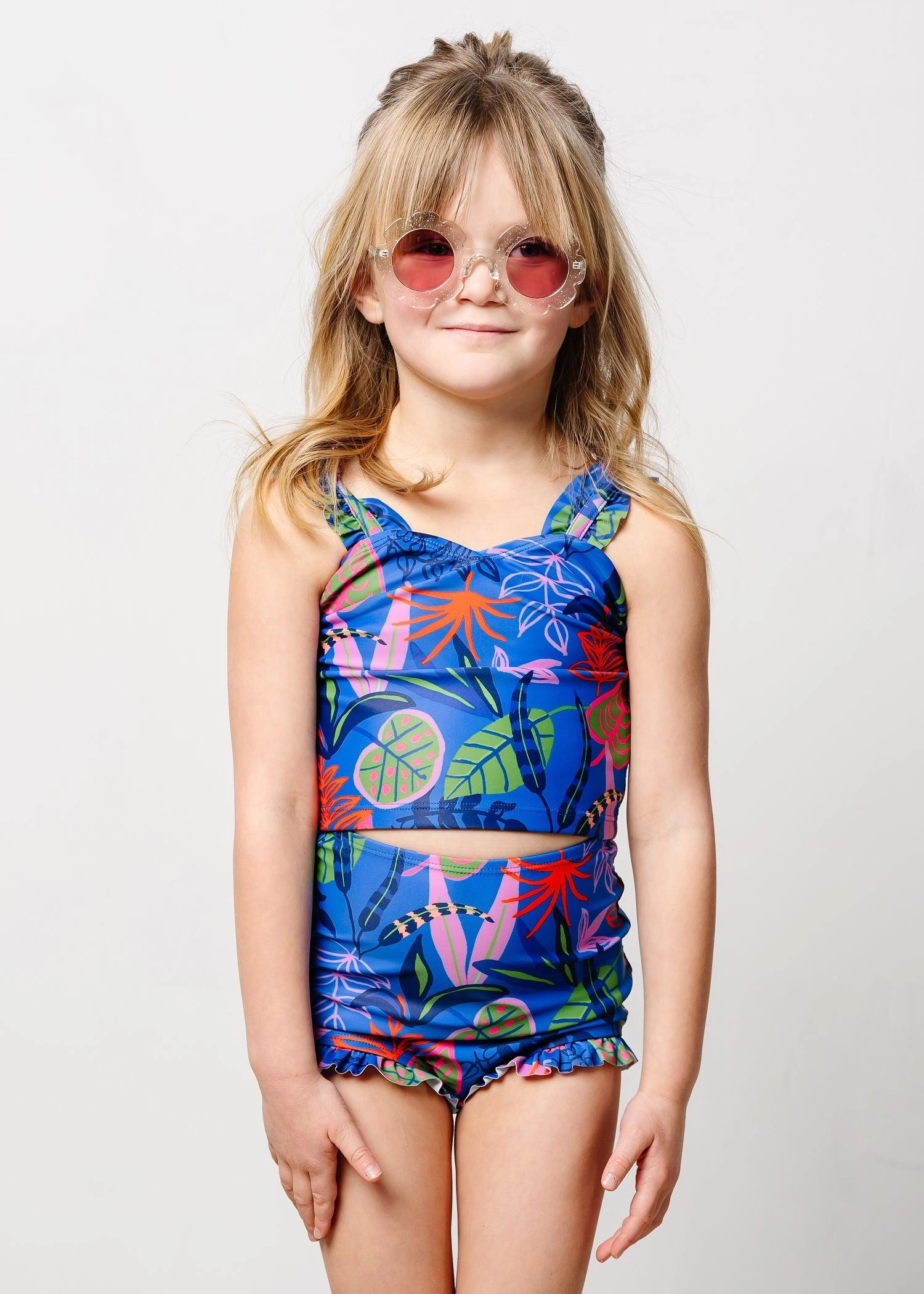 Midnight Jungle | Mini Ripple Top