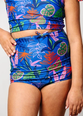 Midnight Jungle | Youth Bow Bottoms