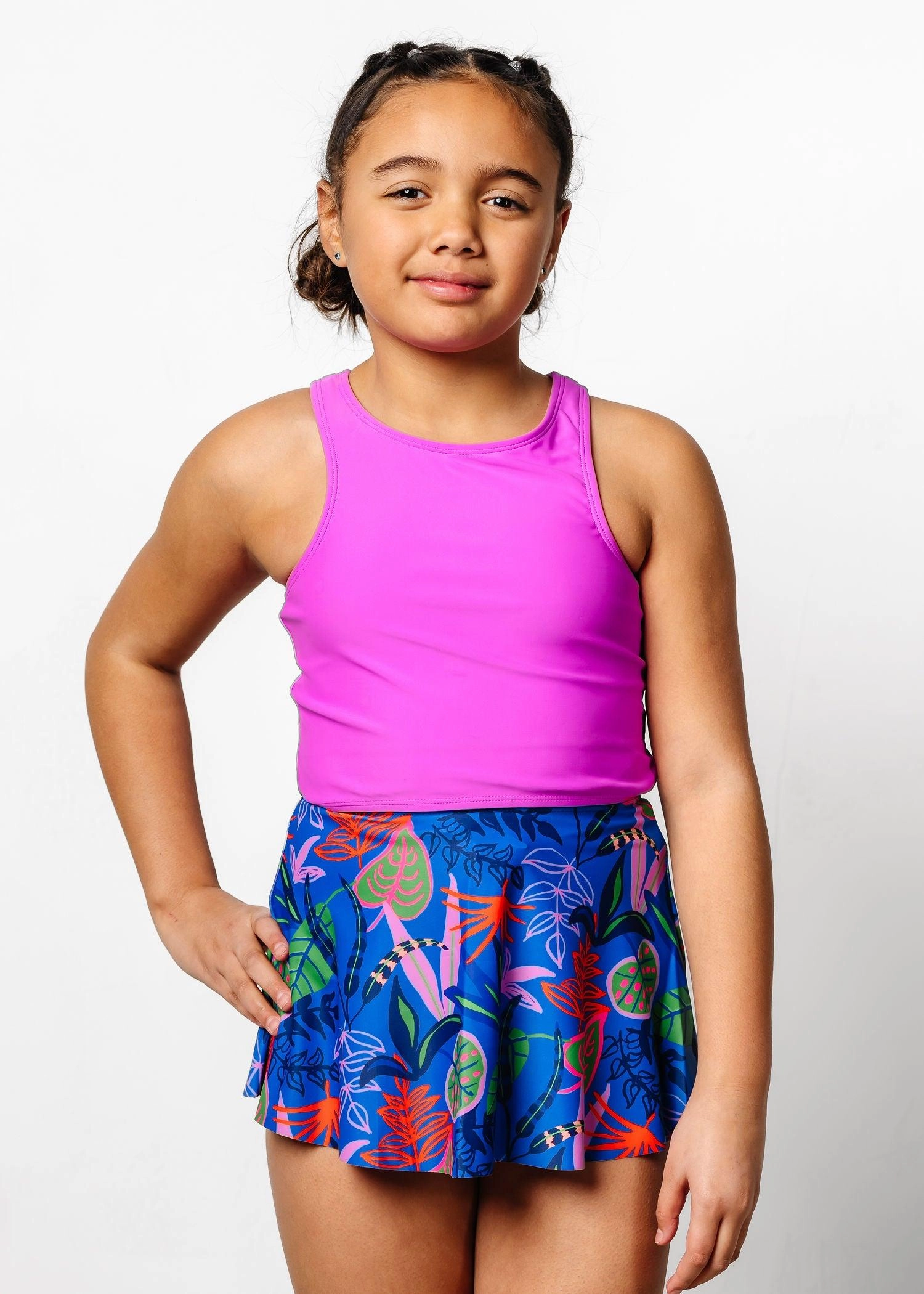 Midnight Jungle | Youth Detached Short Skirt