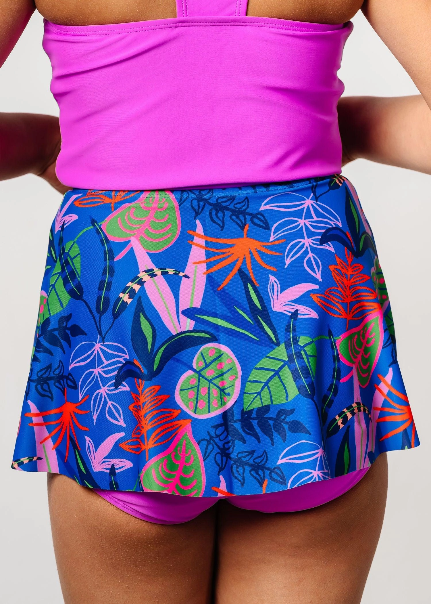 Midnight Jungle | Youth Detached Short Skirt