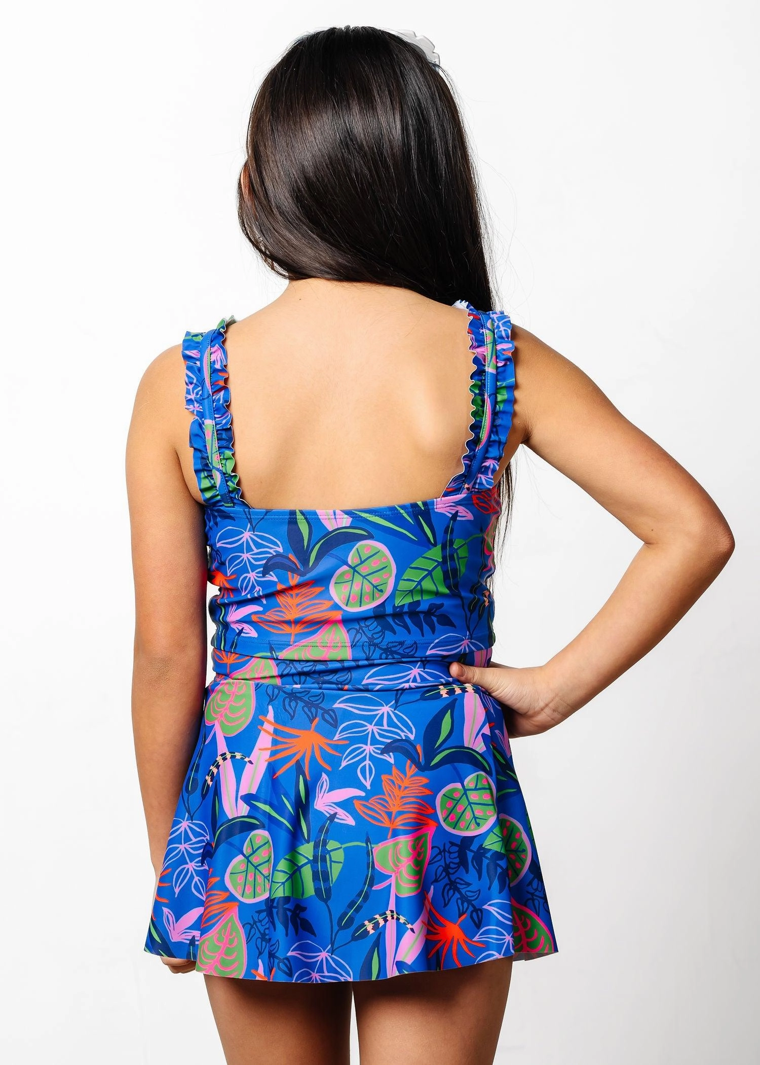 Midnight Jungle | Youth Detached Short Skirt