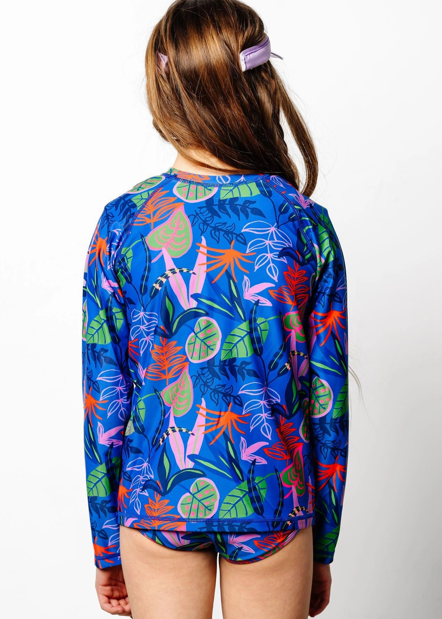 Midnight Jungle | Youth Rashguard Top (Unisex)