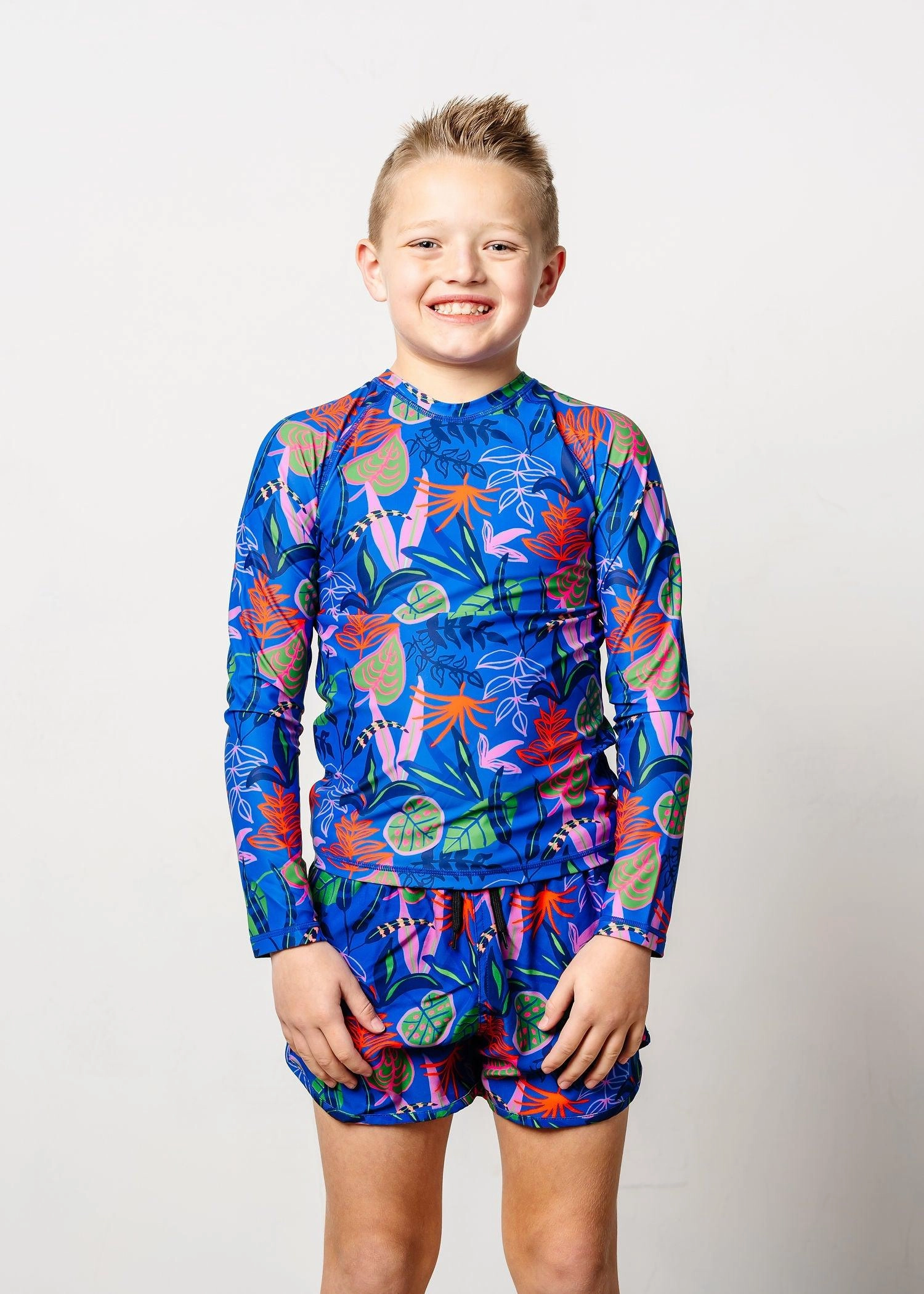 Midnight Jungle | Youth Rashguard Top (Unisex)