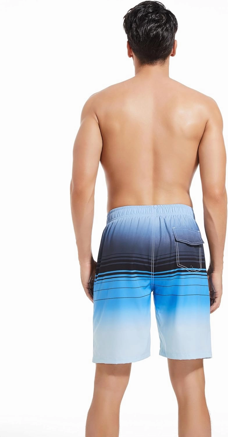 MILANKERR Mens Swim Trunks Swimming Trunks for Men,Mens Bathing Suit Swimsuit Men's Swimwear Swim Short 9" Inseam 20" Outseam