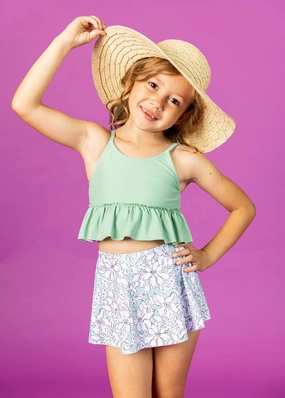 Mint Flowers | Mini Who Wears Short Skirts