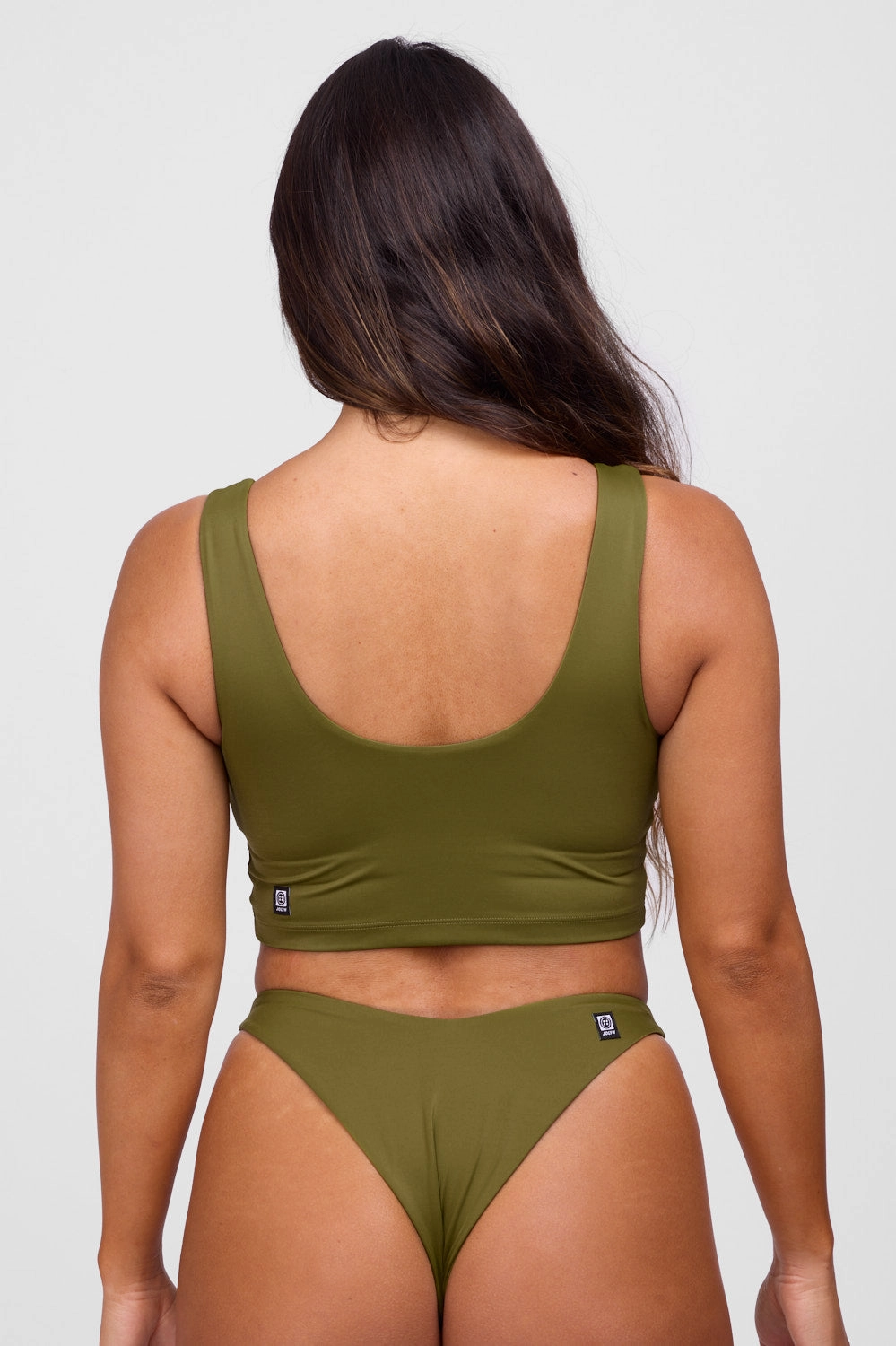 Mira Bikini Top - Kelp