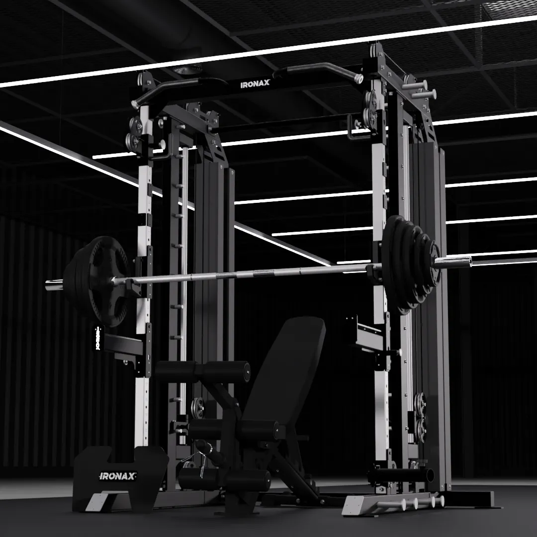 Most Wanted IRONAX - All-In-One with Bench & Urethane Plates Combo ~ New Favorites, Resistance band repair clips, Exercise equipment for bad knees