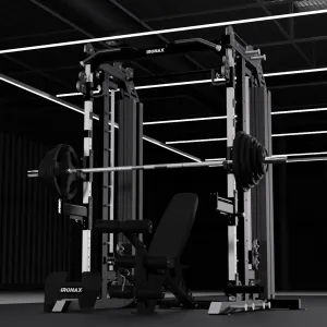 Most Wanted IRONAX - All-In-One with Bench & Urethane Plates Combo ~ New Favorites, Resistance band repair clips, Exercise equipment for bad knees