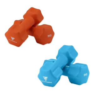 Most Wanted Neoprene Dumbbells Bundle | 3kg & 5kg Quick Buy, Recumbent Bikes