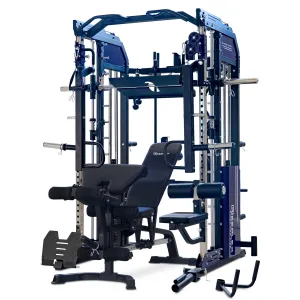 Most Wanted Reeplex CX3 Multi-Functional Trainer   Attachments   Adjustable Bench Newly Launched, Rubber Gripped Olympic Plates
