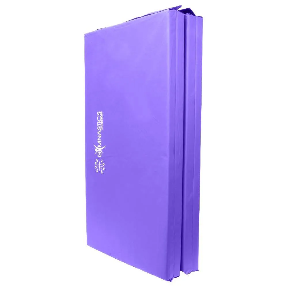 Sure Shot Foldable Gymnastics Mat (Purple) | 50mm, Gym towel microfiber, Rowing Machines, Family yoga mat set