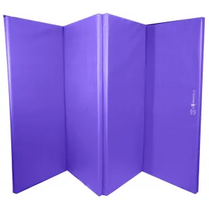 Most Wanted Sure Shot Foldable Gymnastics Mat (Purple) | 50mm Back in Stock, Medicine Balls, Core and Abs, Exercise Bikes