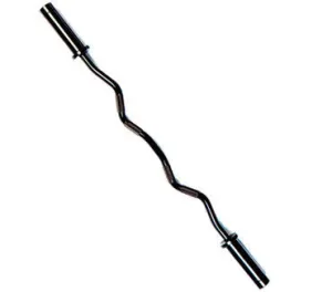 Most Wanted TROY Commercial Olympic Curl Bar (Black) Instant Classic, Barbell weight set, Step counter pedometer, Sandbag weight training
