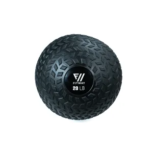 Moving Fast Fitway Max Grip Slam Ball - 20 Lbs Quick Buy, Yoga strap with buckle, Stretching,Flexibility