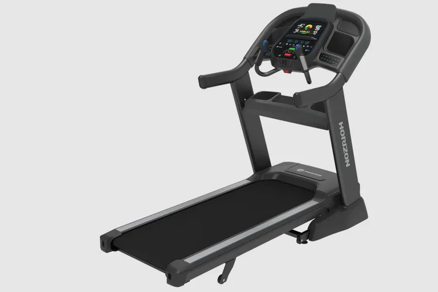 Horizon 7.8 AT Treadmill (SUMMER SALE), Kettlebell set, Rubber Hex Dumbbells, Studio Dumbbells