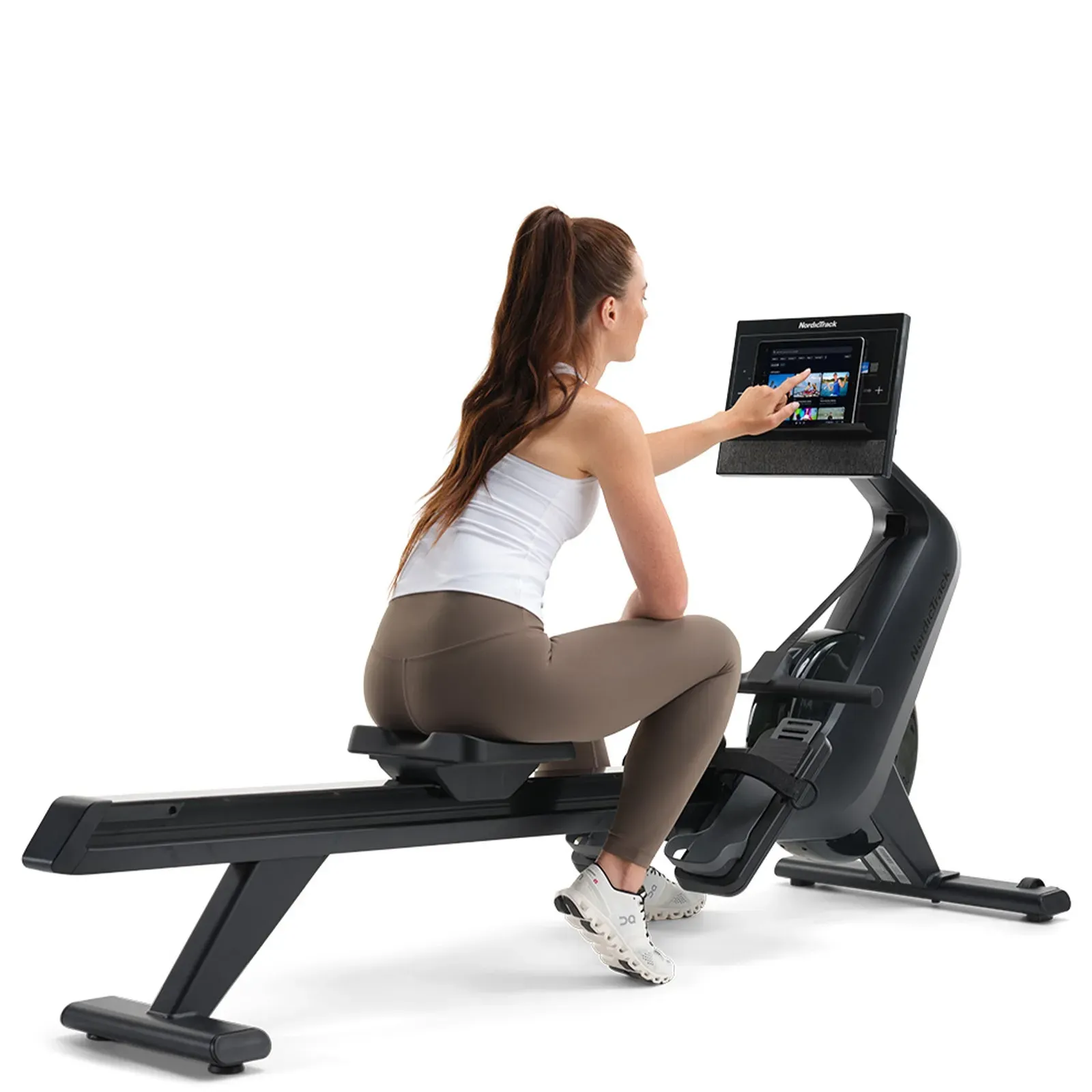 Nordictrack RW300 Rower | 2025 Model, Upper Body Bikes, Fixed Barbell Set (With Stand), Treadmill Parts,Accessories
