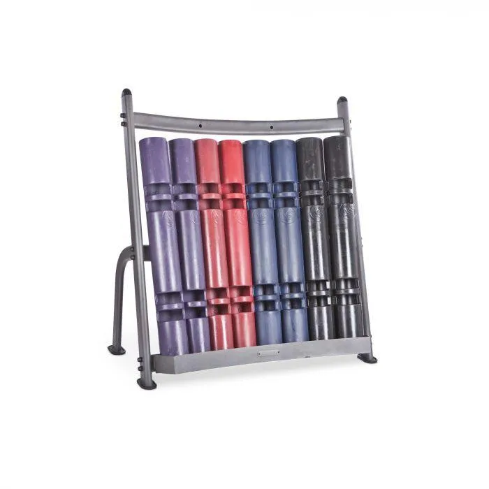 Physical Company Strength Bar Upright Storage Rack, Ergometers, Recycled rubber gym flooring
