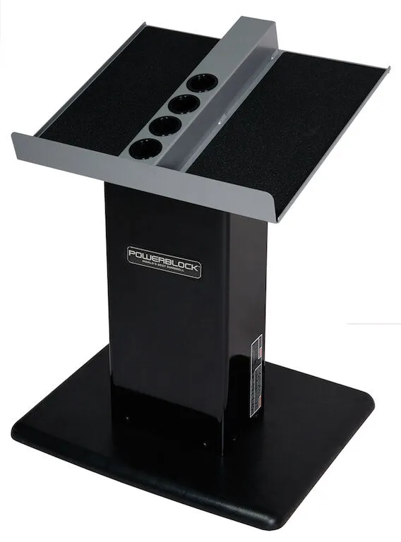 Moving Fast PowerBlock Column Stand Large - Black Hot Pick, Sleep tracker wearable, Flooring, Steppers