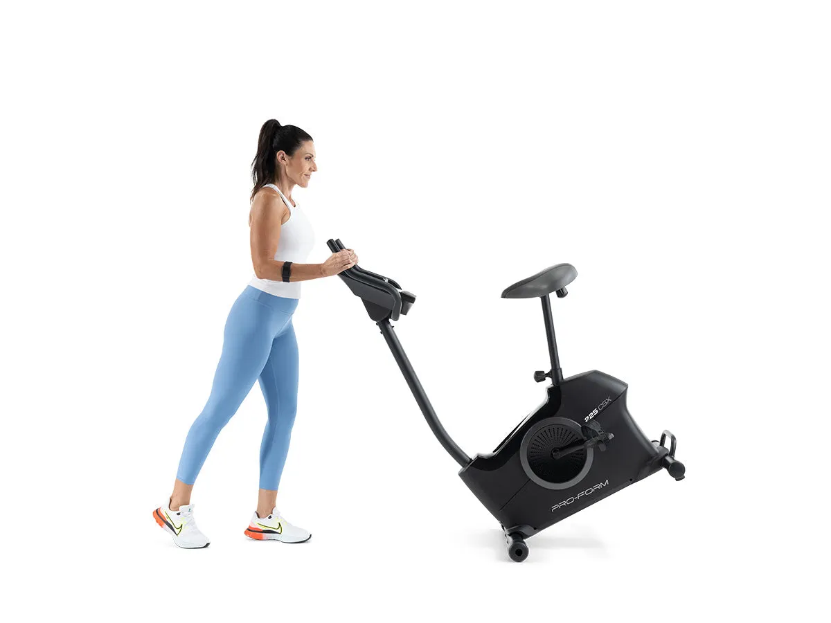 Pro-Form 225 CSX Upright Exercise Bike, Sit Ups,Push Ups