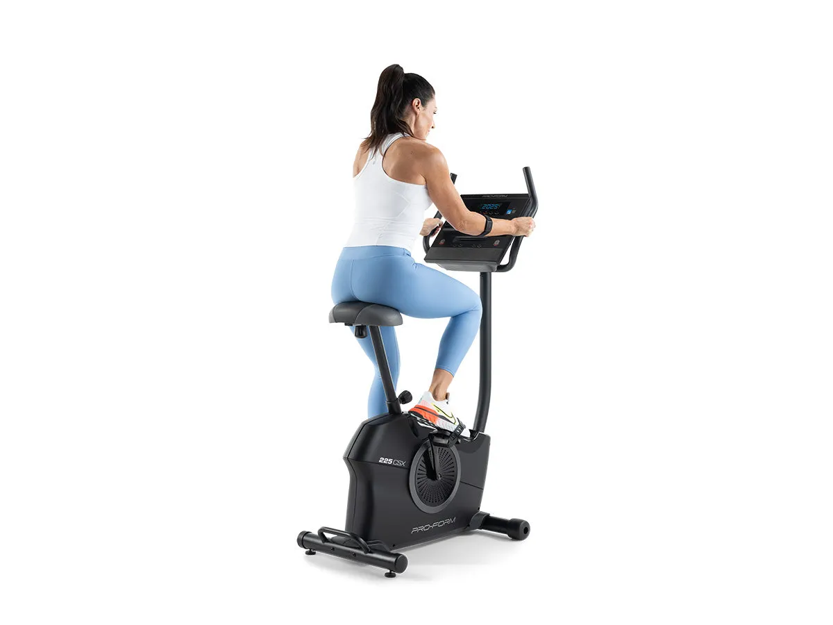 Pro-Form 225 CSX Upright Exercise Bike, Weight Plate,Bars,Collars