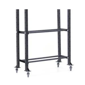 Moving Fast XM FITNESS 2 Tier Ball/Plate Storage Rack Steal the Spotlight, Exercise bike indoor, Benches, Strength Accessories