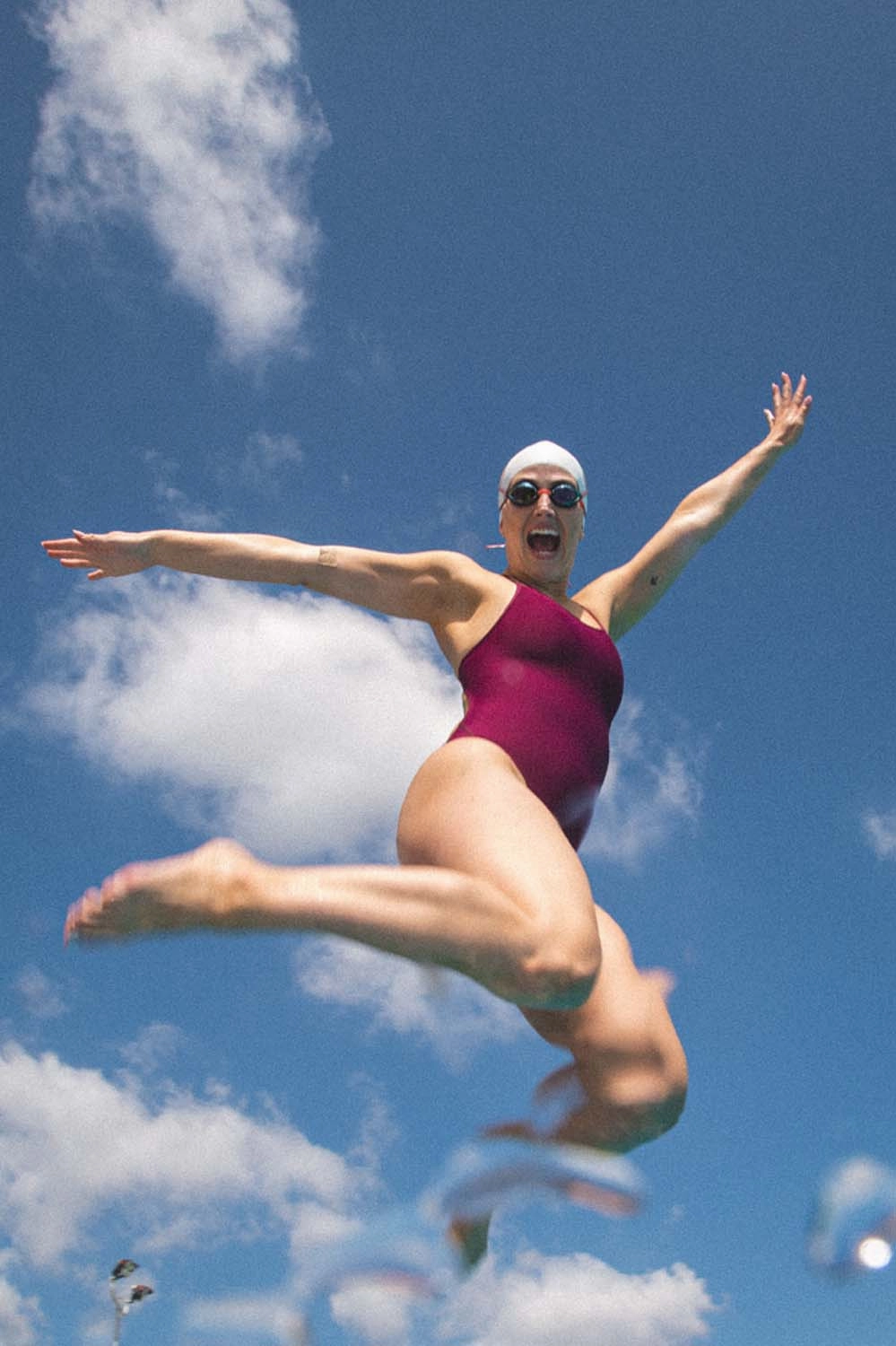 Murray One Piece Swimsuit - Cabernet
