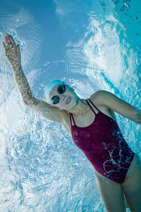 Murray One Piece Swimsuit - Cabernet