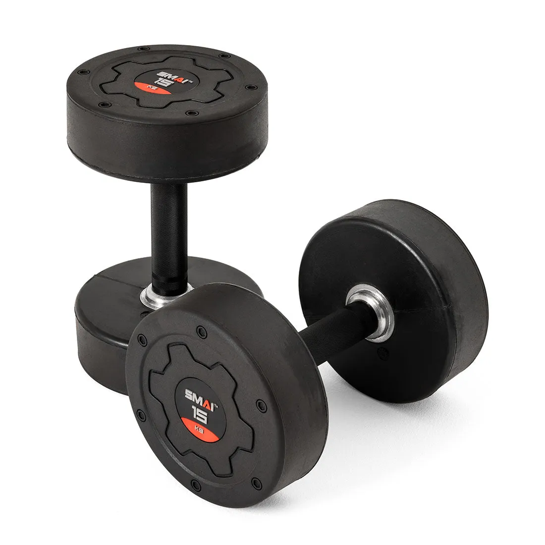 Commercial Round Dumbbells (Pair), Ab roller wheel, Cervical neck traction