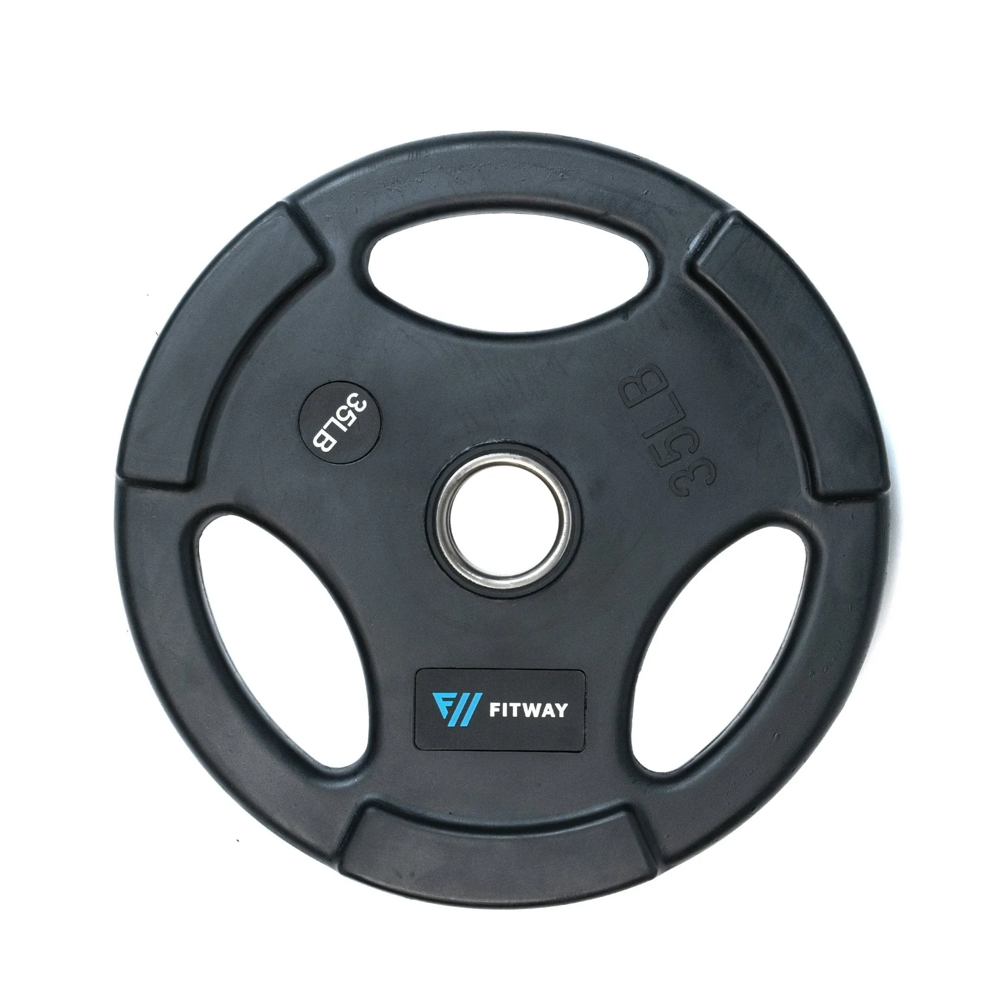 Must-Have Fitway Olympic Rubber Grip Plate - 35lb Grab Yours Now, Rollers, Treadmills