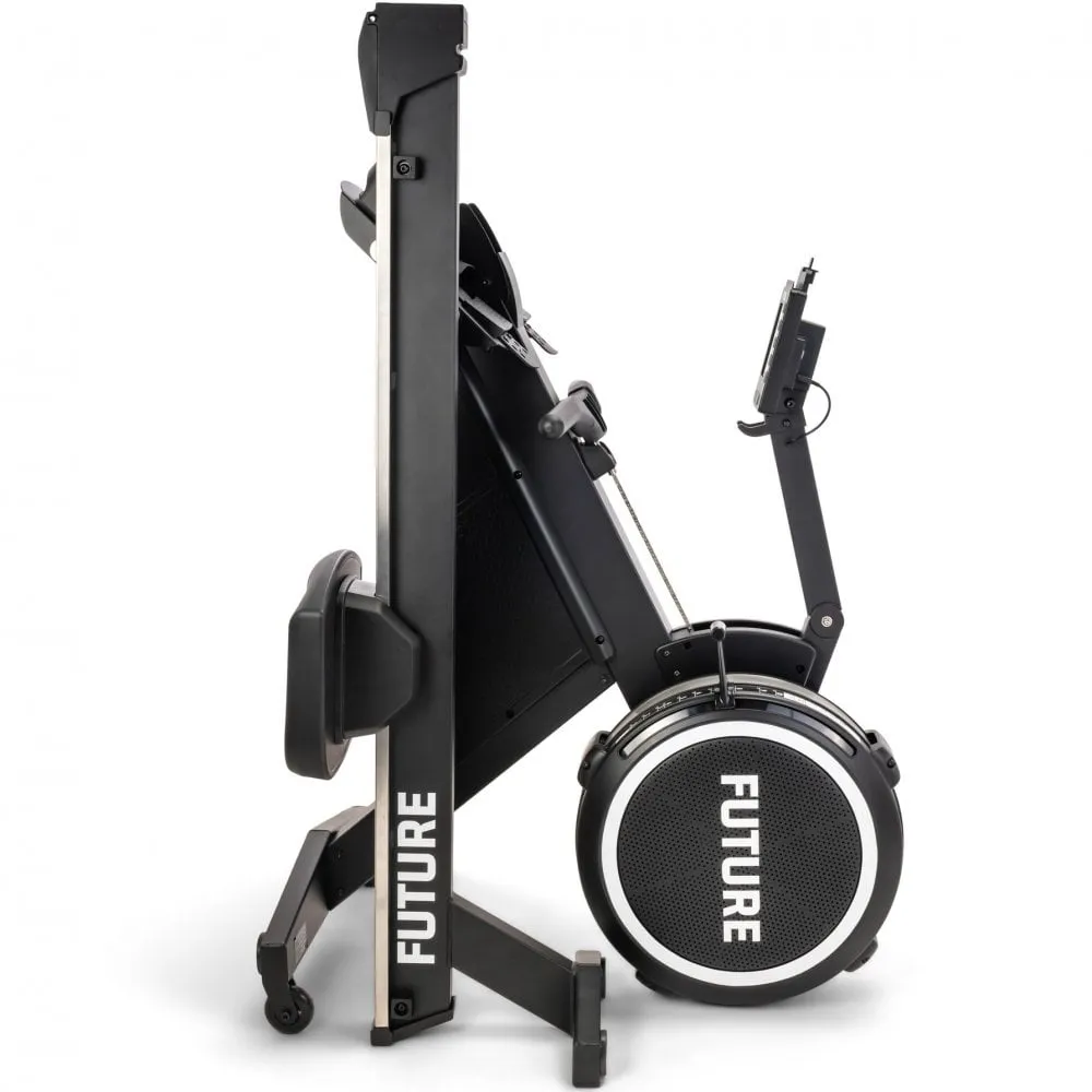 Future Elite Series Commercial Indoor Rower with Magnetic Overdrive Feature, Running belt hydration, Lifting Accessories