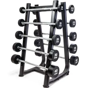 Must-Have Future Premium Straight Urethane Barbell Set  & Rack 10 - 45kg Act Fast, Reflective running vest, Benches