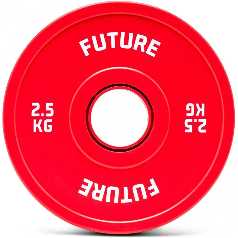 Future Urethane Fractional Olympic Change Plate Set, Dumbbell Storage