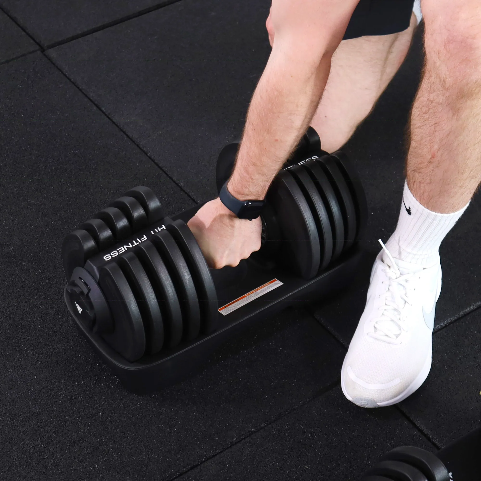Hit Fitness Adjustable Dumbbells | 40kg Pair, Bodyweight Exercises, Cable Machines