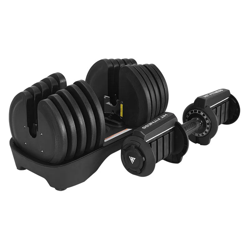Hit Fitness Adjustable Dumbbells | 40kg Pair, Collars, Climbing,Battle Ropes