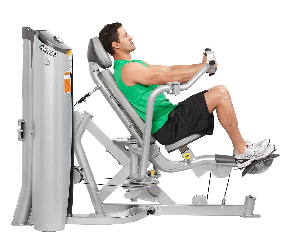 Hoist Pec Fly, Barbell Rack, Rigs