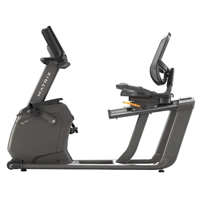 Matrix R30 Recumbent Bike, Rowing machine for small spaces, Bamboo foam roller