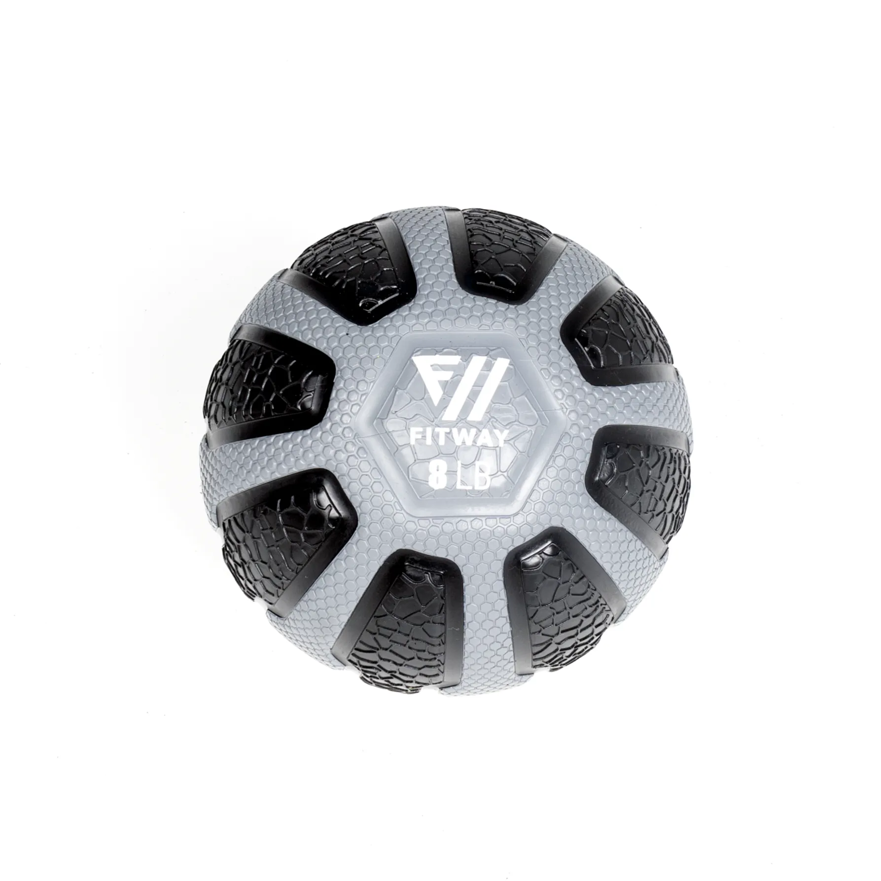 Must-Have Max Grip Medicine Ball - 8 Lbs Shop the Hype, Rubber Gripped Olympic Plates, Yoga bolster pillow