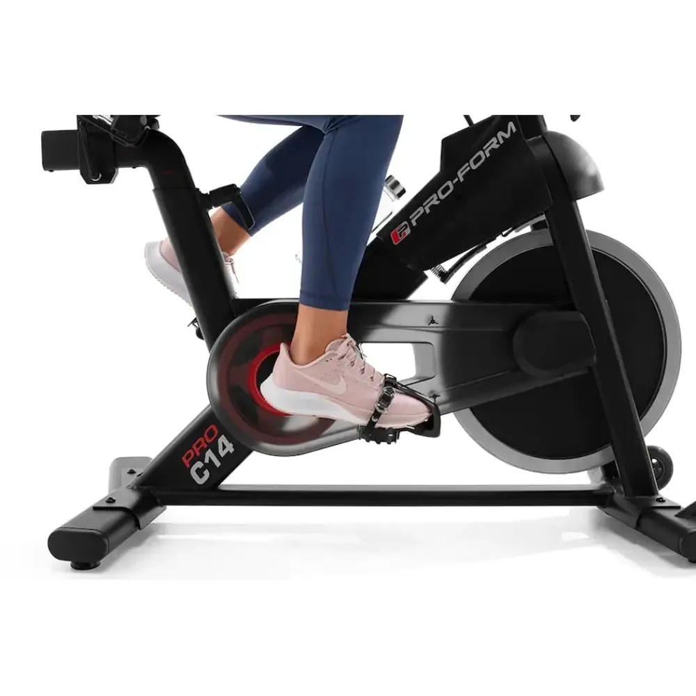 ProForm - C14 Studio Bike, Heart rate monitor chest strap, Flooring, Acupressure mat