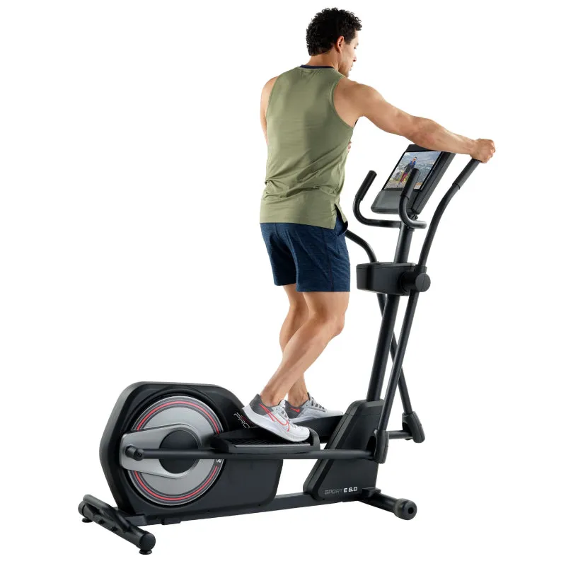 ProForm - Sport E6.0 Elliptical, Neoprene Dumbbells, Pull up Bars