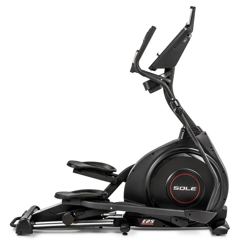 Sole E25 Elliptical Cross Trainer, Dumbbell Sets, Sleds