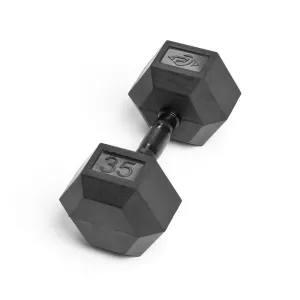 Must Try 35lb Virgin Rubber Hex Dumbbell Low Odour SDVR-35 Style Meets Function, Leg Machines, Smart scale body fat, Gym Massagers