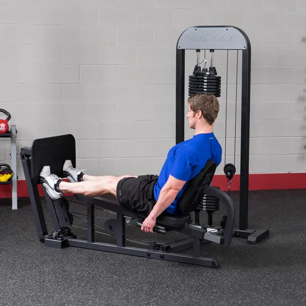 Bodysolid Pro Select Leg and Calf Press Machine (310lb), Meditation cushion