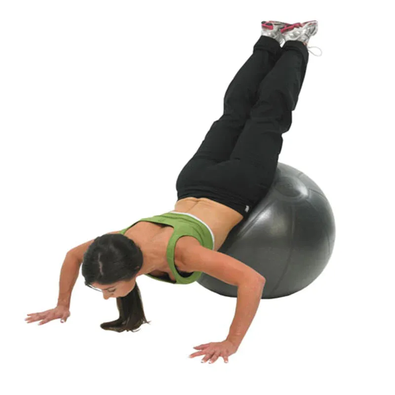 Fitness Mad Anti Burst Swiss Ball | 500kg, Parallettes, Exercise equipment for bad knees