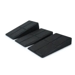 Must Try Fitness Mad EPP Wedge Set | 3 Pieces Only Today, Fixed Barbell Set (With Stand), Gym pulley system, Sandbags,Battleropes