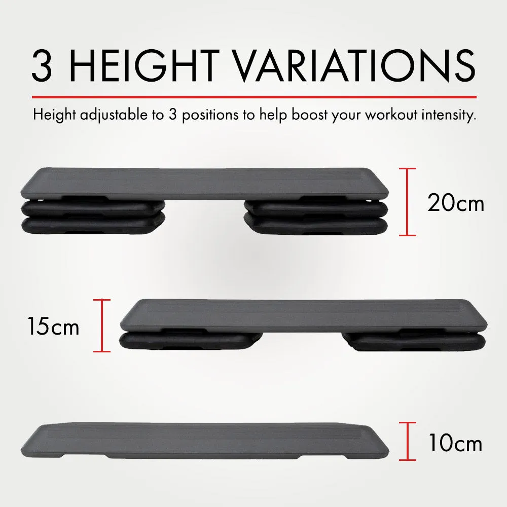 Hit Fitness Aerobic Step, Ankle weights, Sports bras high impact