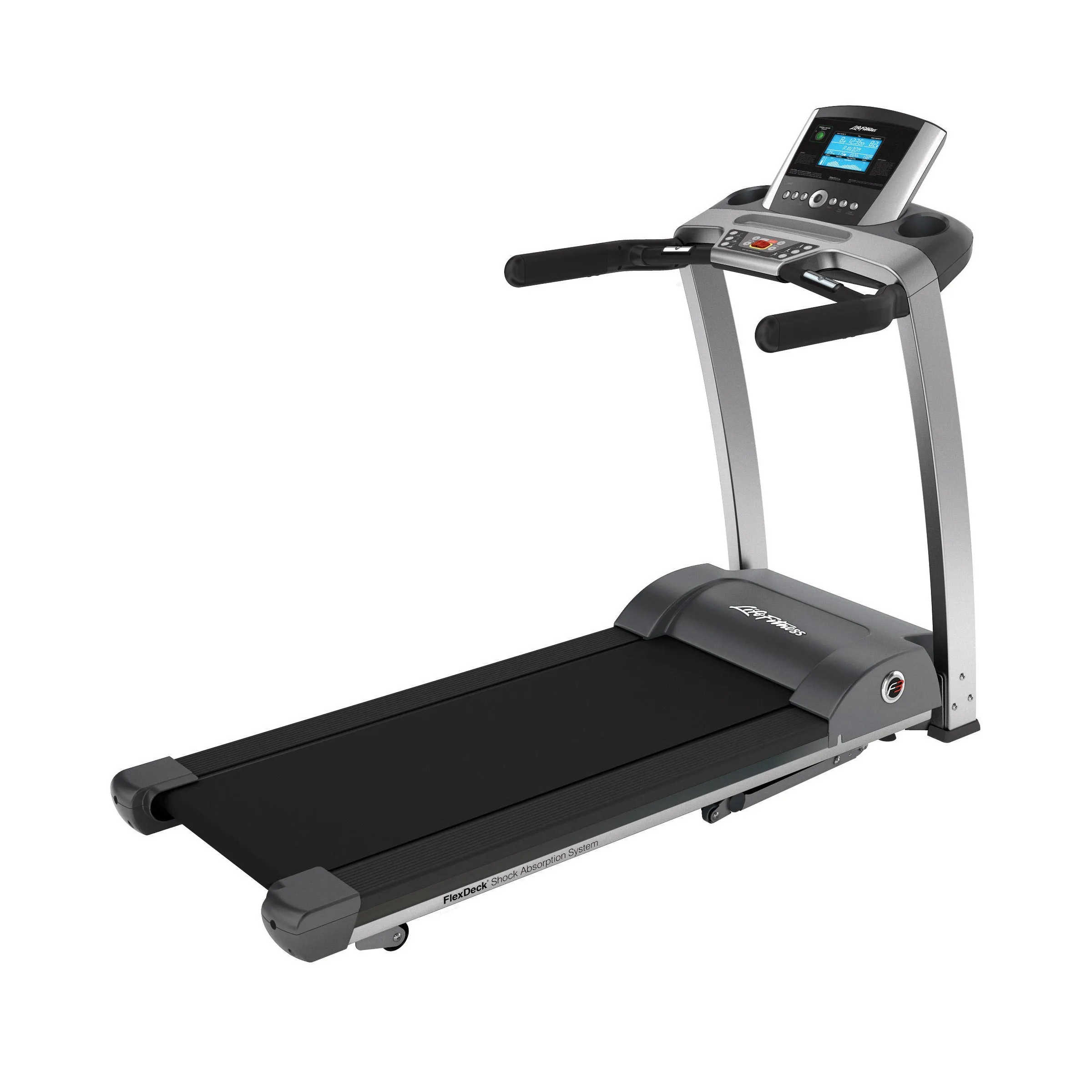 Must Try Life Fitness F3 Treadmill Instant Classic, Weightlifting shoes, Olympic Frisbee Rack, TENS unit muscle stimulator