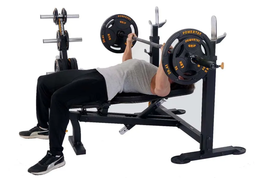 Powertec Workbench Olympic Bench (SUMMER SALE), Core and Abs