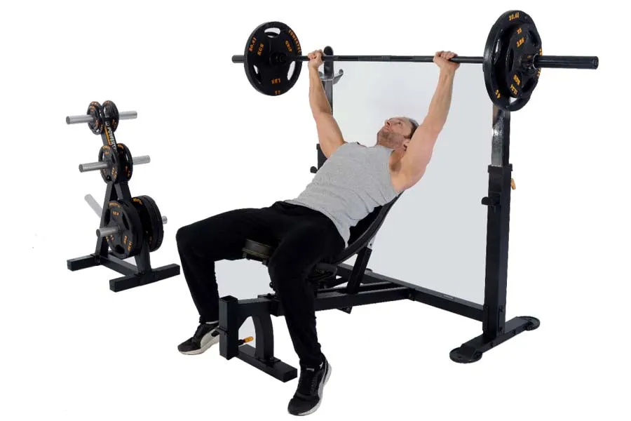 Powertec Workbench Olympic Bench (SUMMER SALE), Sleds